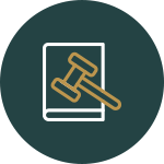 book and gavel icon
